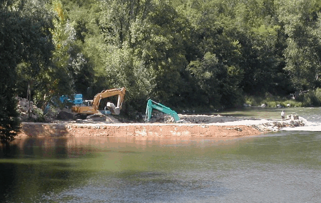 coudert travaux publics vernines, terrassement, enrochement