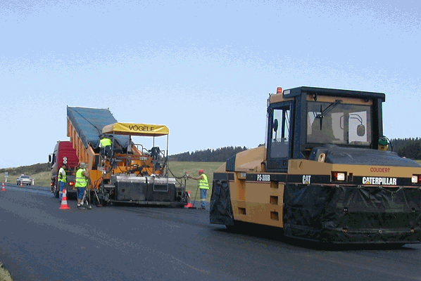 coudert travaux publics vernines voirie, revetements , route, accès Fabrication enrobés